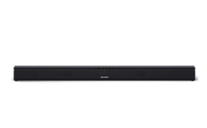 Аудио система Sharp Soundbar HT-SB110, SLIM 90W 2.0 HDMI & BLUETOOTH,wireless music streaming, HDMI ARC/CEC, USB playback, 3.5mm Aux-in, Digital Optical Audio Input, Glossy Black