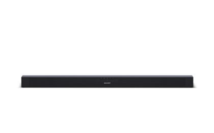 Аудио система Sharp Soundbar HT-SB140(MT), SLIM 150W 2.0 HDMI & BLUETOOTH, wireless music streaming, HDMI ARC/CEC, 3.5mm Aux-in, Digital Optical Audio Input, Matt black