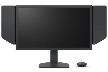 Монитор BenQ ZOWIE XL2586X, 24.1", 540Hz, FHD, DyAc 2, Esports Fast TN Panel, for CS2, Valorant and other, XL Setting to Share, Shield, S Switch, Black eQualizer, Color Vibrance, LBL, 1000:1, 320cd/m, HDMI 2.1, DP 1.4, Height adj.155 mm, VESA