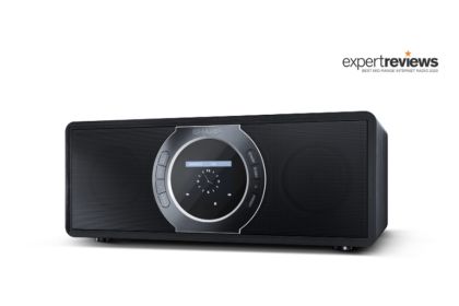 Радио Sharp Radios DR-I470(BK) PRO, STEREO INTERNET RADIO / DIGITAL RADIO, Wi-Fi, Bluetooth 5.0, 30W, DAB+/DAB/FM, 2.4” TFT Display, Dual alarm with Sleep and Snooze, 3.5mm Aux-in / line-in, Dimmer function, Wooden speaker, Black