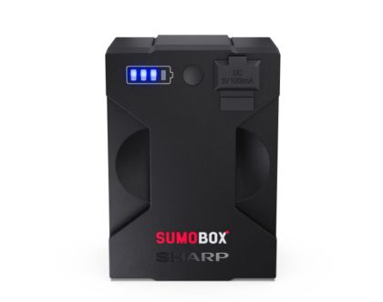 Батерия Sharp Accessories CP-LSBP1, SUMOBOX: BATTERY PACK AND CHARGER, Rated capacity: 14.8V 5.0Ah 74Wh, Charging: 18.0V 2.0A 36.0W, Battery Charge Time (h)4, Black