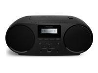 PHILIPS CD Player CD/FM DAB+ Bluetooth black