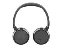 Philips Bluetooth BASS+ Wireless noise-cancelling headphones, black