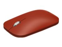 mS Surface Mobile Mouse Poppy Red/ Bluetooth 4.01/4.1/4.2/Buttons Left, right, middle button, wheel, and power (pairing button by l