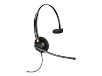 HP Poly EncorePro HW510 EncorePro 500 series headset on-ear wired active noise cancelling 3.5mm jack black UC certified 89433-02