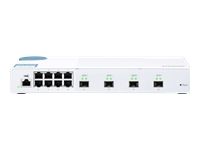 QNAP QSW-M408S 8 port 1Gbps 4 port 10GbE SFP+ Web Managed Switch