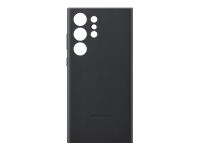 SAMSUNG GALAXY S23 Ultra Leather cover Black