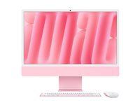 APPLE 24inch iMac with Retina 4.5K display: M4 chip with 10-core CPU and 10-core GPU 16GB 512GB SSD Pink