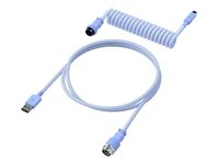HP HyperX USB-C Coiled Cable Light Purple