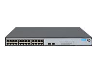 HPE HPN Switch 1420-24G-2SFP+ 24RJ-45 autos 10/100/1000ports 2 fixed 1000/10000 SFP+ uplink
