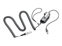 HP Poly SHS 2005-01 PTT push-to-talk amplifier for headset dual channel LEMO FGG.2B.310 no add TAA Compliant