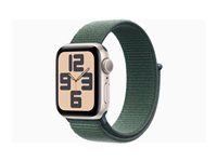 APPLE Watch SE2 v3 GPS 40mm Starlight Alu Case with Lake Green Sport Loop