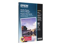 EPSON S041261 Matte heavyweight paper inkjet 167g/m2 A3 50 sheets 1-pack
