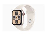 APPLE Watch SE2 v3 Cellular 40mm Starlight Alu Case with Starlight Sport Band ML