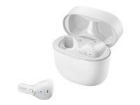 PHILIPS True Wireless Earbuds IPX4 Make calls using a single earbud Up to 18 hours play time