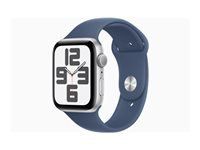 APPLE Watch SE2 v3 GPS 44mm Silver Alu Case with Denim Sport Band ML