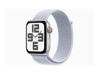 APPLE Watch SE2 v3 Cellular 44mm Silver Alu Case with Blue Cloud Sport Loop