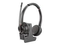 HP Poly Savi 8220 Stereo DECT 1880-1900 MHz Top +Charging Cradle EMEA