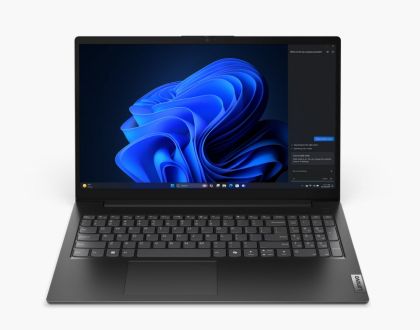 Лаптоп Lenovo V15 G5 Intel Core  5 210H (up to 4.8GHz, 12MB), 16GB DDR5-5200, 512GB SSD, 15.6" FHD (1920x1080) IPS, AG, Integrated Graphics, WLAN, BT, HD 720p Cam, 2 cell, Black, DOS, 3Y CCI