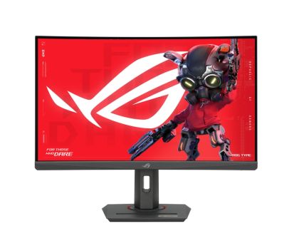 Монитор Asus ROG Strix XG27WCMS Gaming Monitor ,27" 2K (2560x1440), Curved, 280Hz (Overclock), 1ms (GTG), Extreme Low Motion Blur Sync, USB Type-C, FreeSync Premium, DisplayWidget Center, tripod socket, HDR, USB Type-C, Black