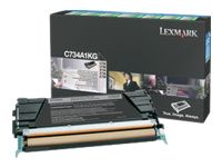 Black High Yield Toner Cartridge ,12,000 pages,C736dn / C736dtn / C736n / X736de / X738de / X738dte, Return Programme