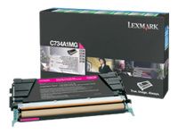 Magenta High Yield Toner Cartridge ,10,000 pages,C736dn / C736dtn / C736n / X736de / X738de / X738dte, Return Programme