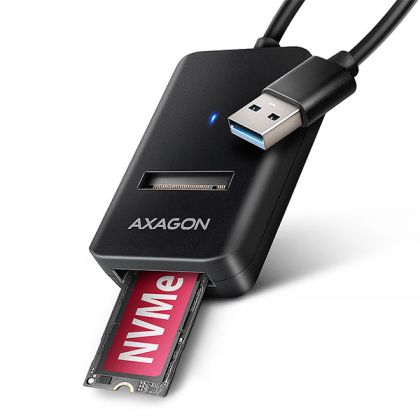 Dock USB3 M.2 NVMe + SATA SSD, AXAGON ADM2-AM