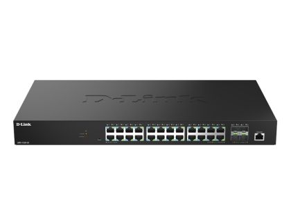 Комутатор D-Link 24 Ports 2.5Gbps + 4 Ports 10G SFP+ Smart Managed Switch