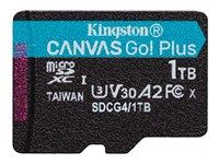KINGSTON 1TB microSDXC Canvas Go Plus Gen4 200R A2 U3 Single Pack w/o ADP