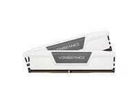 CORSAIR VENGEANCE DDR5 32GB 2x16GB 5600MHz DIMM Unbuffered 36-36-36-76 Std PMIC XMP 3.0 White Heatspreader Black PCB 1.25V