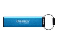 KINGSTON 32GB USB-C IronKey Keypad 200C FIPS 140-3 Lvl 3 Pending AES-256