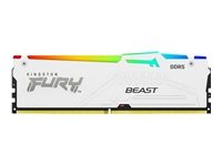 KINGSTON FURY Beast 32GB DIMM 5200MT/s DDR5 CL36 White RGB EXPO 
