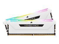 CORSAIR DDR4 16GB 2x8GB 3600Mhz DIMM CL18 VENGEANCE RGB PRO SL White 1.35V XMP 2.0