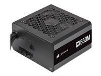 CORSAIR CX-M Series CX550M 550 Watt Bronze Semi-Modular Low-Noise Power Supply