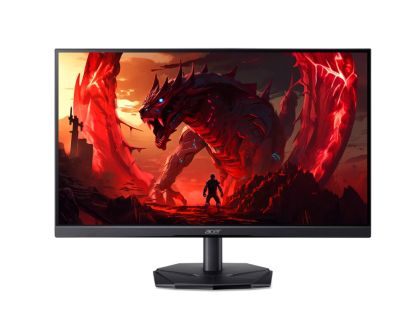 Монитор Acer Nitro KG251QX0biip, 24.5'' VA, FHD (1920X1080) ZeroFrame,FreeSync 200Hz, 1ms(VRB), 100M:1, 250nits, 99% sRGB, 2xHDMI,DP, Tilt,BluelightShield, Vesa, Black