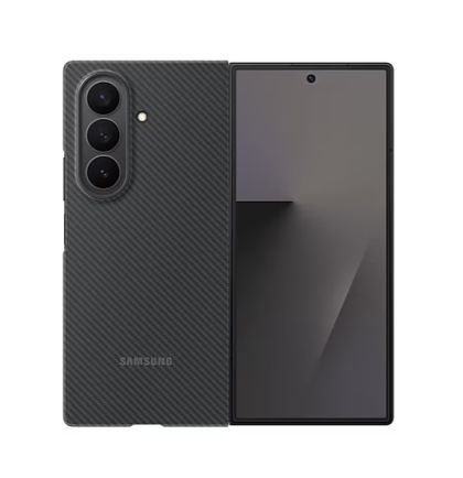Калъф Samsung Z Fold7 Carbon Shield Case Black
