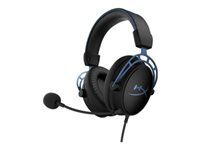 HP HyperX Cloud Alpha S 3.5 Jack blue-black gaming headset