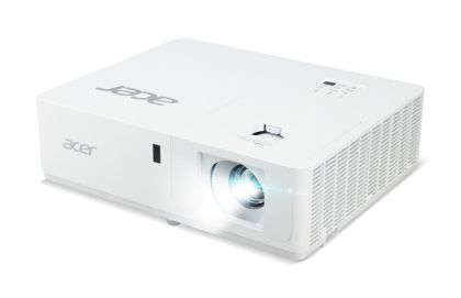 Мултимедиен проектор Acer Projector PL6610T, DLP, WUXGA (1920x1200), 2 000 000:1, 360' projection, 5500 ANSI Lm, Laser, 20000 hours, HDMI, VGA, RCA, Audio, RS232, HDBaseT(RJ45), 2 x Speaker 10W, 6kg, White+Acer T82-W01MW 82.5"+Logitech Wireless Presenter 