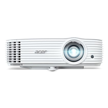 Мултимедиен проектор Acer Projector X1629HK, DLP, WUXGA (1920x1200), 4800 ANSI Lm, 10000:1, 3D, Auto Keystone, 24/7 operation, Low input lag,  AC power on, 2xHDMI/MHL, no VGA, RCA, RS232, DC Out (5V/1.5A), Audio in/out, 1x10W, 2.9kg, White + Acer T82-W01M