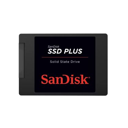 SanDisk  SSD Plus 240GB, до 505MB/s скорост на четене , до 440MB/s скорост на писане, SATA Revision 3.0 (6 Gb/s)