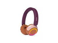 PHILIPS Kids Bluetooth headphones maximum volume limited to 85 dB Magenta Purple
