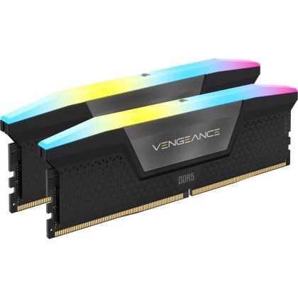 Памет Corsair Vengeance RGB DDR5 32GB (2x16GB) DDR5 6400 MHz CL36, AMD EXPO & Intel XMP