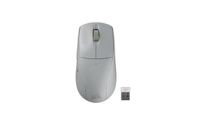 Геймърскa безжична мишка CORSAIR M75 AIR Ultra-Lightweight Gaming Mouse - Light Gray