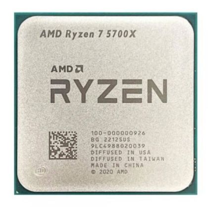 CPU AMD Ryzen 7 5700X 8C/16T, 3.4/36MB/AM4, Tray