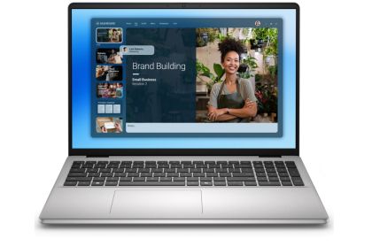 Лаптоп Dell 16 DC16251, Intel Core 7 150U (10 cores, up to 5.4 GHz), 16.0" FHD+(1920x1200) AG 300nits, 32GB, 2x16GB, DDR5, 5200MT/s, 1TB M.2 PCIe, Intel Graphics, Cam, FPR, Wi-Fi 6E, Backlit Kb, Win 11 Pro, Silver, Aluminium, 3Y PS