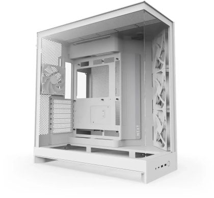 Кутия NZXT H9 Flow Dual-Chamber - White