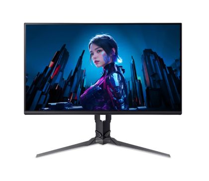 Монитор Acer Predator XB253QFbmiiprx, 24.5'' FHD (1920x1080) IPS, ZeroFrame, 300Hz, 1ms (VRB), HDR10, FreeSync Premium, 250 nits,  2xHDMI,Speakers, DP, Audio Out, VisionCare, Energy Class E, Black, 2Y