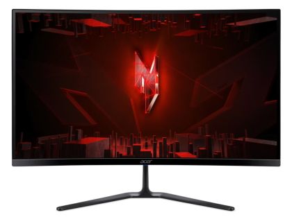 Монитор Acer Nitro ED270Zbmiipx, 27'' FHD (1920x1080) VA, Curved 1500R, ZeroFrame, 280Hz, 1ms (VRB), HDR10, 250nits, FreeSync Premium, 2xHDMI,Speakers, DP, Audio Out, VisionCare, Energy Class E, Black, 2Y