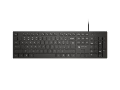 Клавиатура Natec Keyboard Herring Glow US, Black, Slim