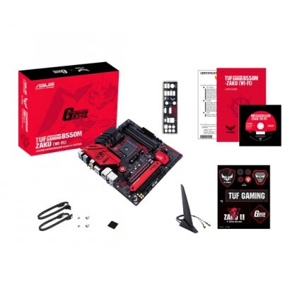 MB ASUS TUF GAMING B550M-ZAKU WI-FI, 4xD4, 2xM.2